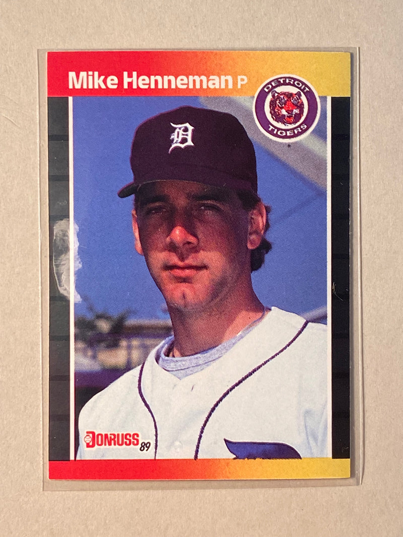 1989 Donruss 327 Mike Henneman - Baseball