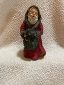 June McKenna Winking Santa Claus Figurine 1989