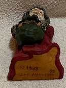 June McKenna Winking Santa Claus Figurine 1989