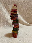 Santa Sitting on Presents Figurine