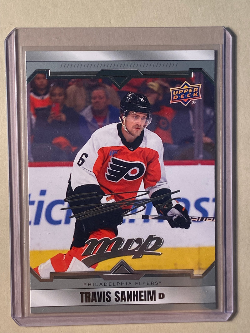 2024-25 Upper Deck 165 Travas Sanheim - Hockey - MVP - Silver Scrip