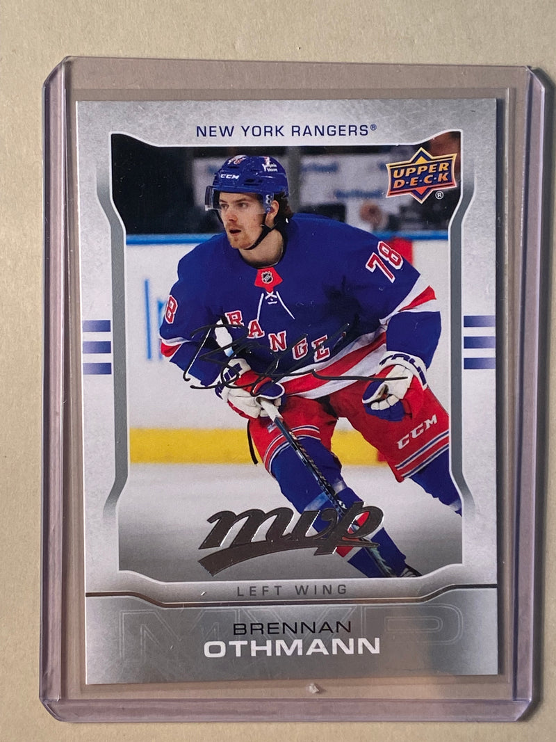 2024-25 Upper Deck MR20 Brennan Othmann - Hockey - MVP - Silver Script