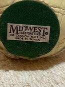 White Santa Claus Figurine 3.5 Inches Tall