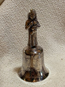 Young Girl Hold Pet Cat Bell Christmas 1984