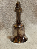 Young Girl Hold Pet Cat Bell Christmas 1984