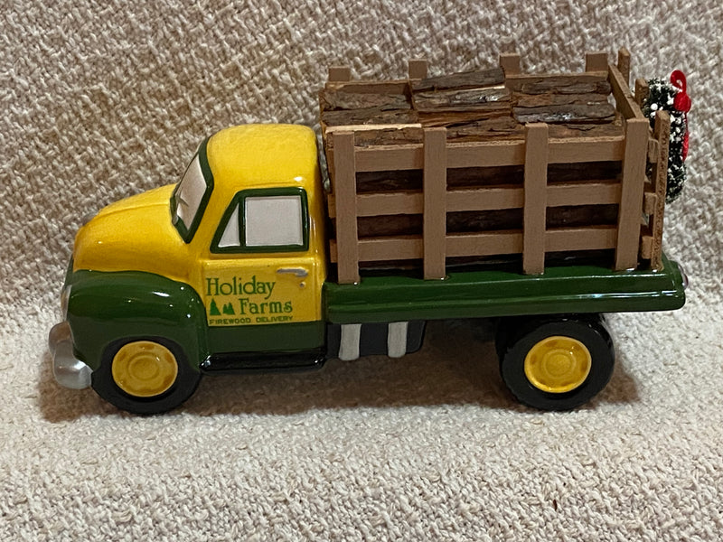 Department 56 - Snow Village - Firewood Delivery Truck