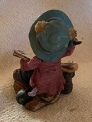 K' Collection Bear Painting with Brush and Paint Palette