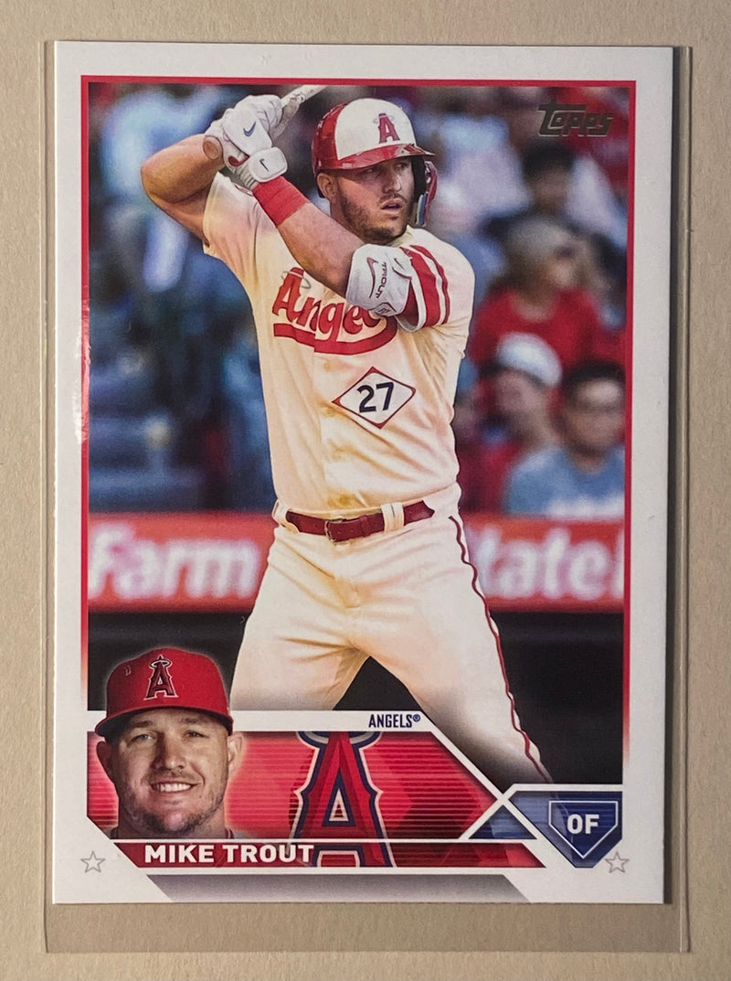 2023 Topps 27 Mike Trout - Baseball