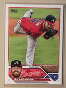 2023 Topps 114 Ian Anderson - Baseball