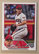 2023 Topps 123 Zach Davies - Baseball