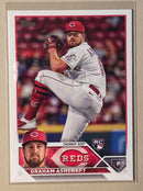 2023 Topps 214 Graham Ashcraft - Baseball - RC