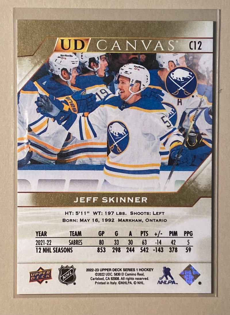 2022-23 Upper Deck C12 Jeff Skinner - Hockey -Canvas