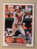 2023 Topps 206 Gunnar Henderson - Baseball - RC