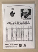 2022-23 UD O-Pee-Chee 436 Wayne Simmons - Hockey