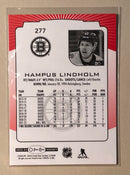 2022-23 UD O-Pee-Chee 277 Hamous Lindholm Red Border- Hockey
