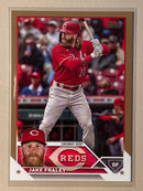 2023 Topps 657 Jake Fraley - Baseball Series 2 Gold 1535/2023