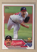 2023 Topps 602 Spencer Strider - Baseball - Series 2