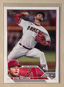 2023 Topps 459 Ryne Nelson RC - Baseball Series 2