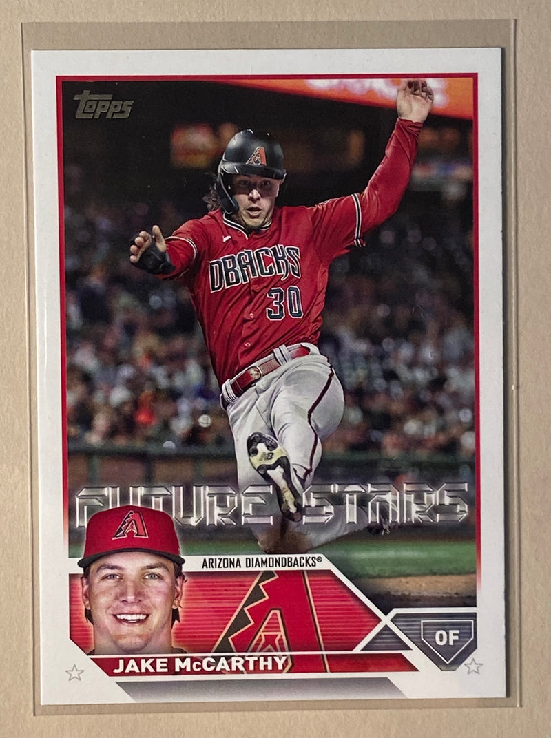 2023 Topps 422 Jake McCarthy - Baseball Series 2 Future Stars