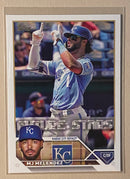 2023 Topps 587 MJ Melendez - Baseball - Series 2 Future Stars