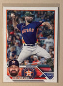 2023 Topps 518 Jose Urquidy - Baseball - Series 2