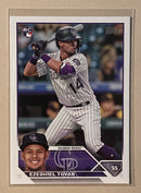 2023 Topps 651 Ezequiel Tovar RC - Baseball - Series 2
