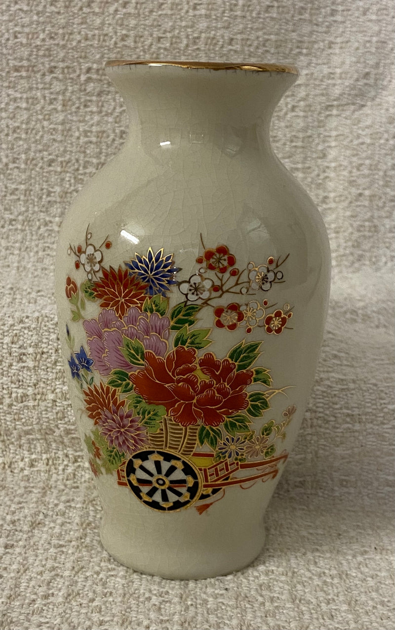 Japanese Crakle Glase Vase