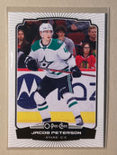 2022-23 UD O-Pee-Chee 290 Jacob Peterson - Hockey