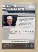 2022-23 Upper Deck 20 Dylan Samberg - Star Rookies - Hockey