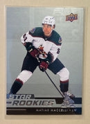 2022-23 Upper Deck 18 Matias Maccelli - Star Rookies - Hockey
