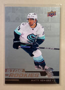 2022-23 Upper Deck 5 Matty Beniers Star Rookies - Hockey
