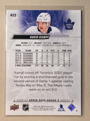 2022-23 Upper Deck 423 David Kampf - Hockey - Series 2