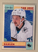 2022-23 UD O-Pee-Chee 217 Jonathan Dahlen - Retro - Hockey