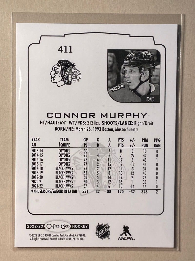 2022-23 UD O-Pee-Chee 411 Connor Murphy - Hockey