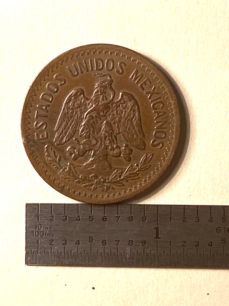 1919 Mexican Ten Centavos