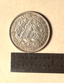 1914 Republica De El Salvador En LA America Central - Veinte Y Cinco Centavos