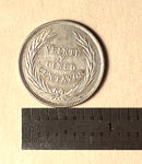 1914 Republica De El Salvador En LA America Central - Veinte Y Cinco Centavos