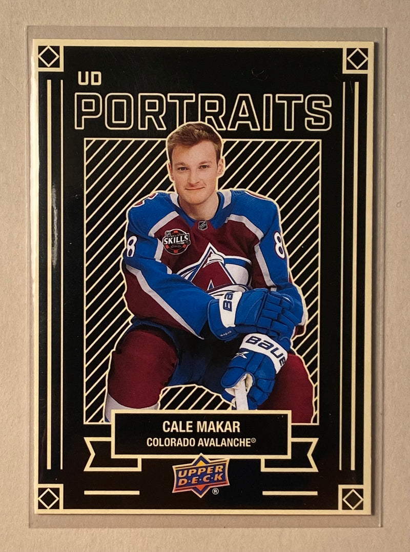 2022-23 Upper Deck P-15 Cale Makar - Portraits - Hockey