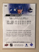 2022-23 Upper Deck 180 Vasily Podkolzin - Hockey