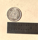 1863 Repub Peruana Lima 1/2 Dinero