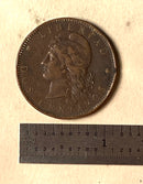 1892 Republica Argentina 2 Centavos