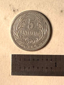 1909 Republica Oriental Del Uruguay - 5 Centesimos
