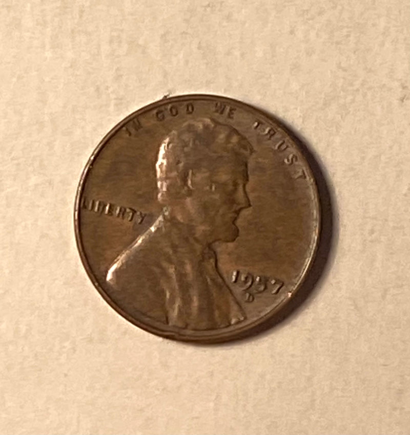 1957 D Lincoln Wheat Penny
