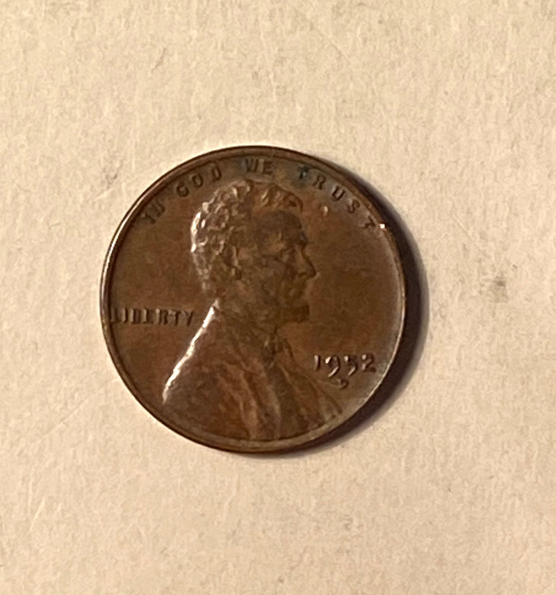 1952 D Lincoln Wheet Penny