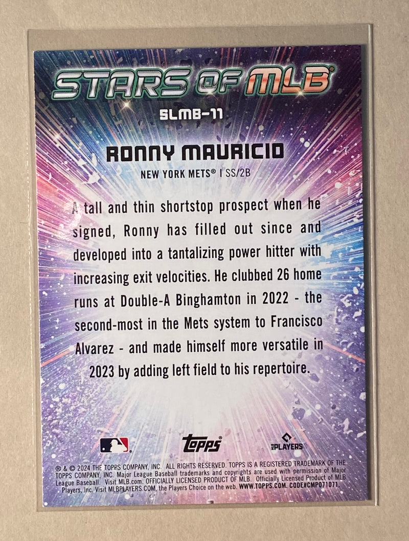 2024 Topps SMLB-11 Ronny Mauricio - Baseball - Stars of MLB - RC