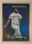 2024 Topps 343 Rowdy Tellez - baseball - Holiday Foil