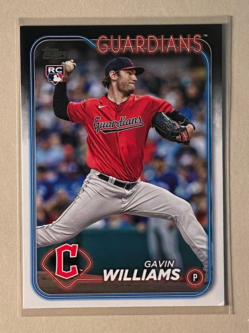 2024 Topps 242 Gavin Williams - Baseball - RC