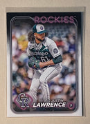 2024 Topps 259 Justin Lawrence - Baseball