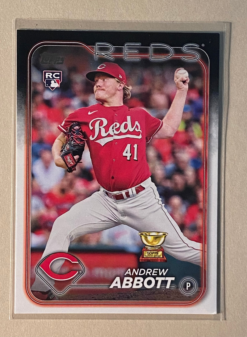 2024 Topps 214 Andrew Abbott - Baseball -RC