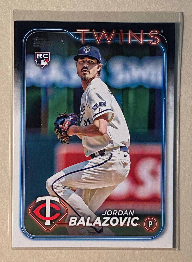 2024 Topps 263 Jordan Balazovis - Baseball - RC